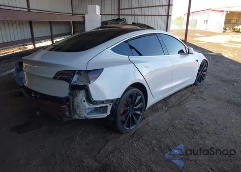 2020 Tesla Model 3 Performance Dual Motor All-Wheel Drive из США, поврежденный, VIN 5YJ3E1ECXLF641248